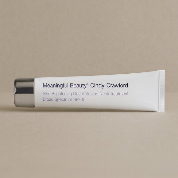 Meaningful Beauty Cindy Crawford Décolleté & Neck Treatment SPF 15 New Sealed - Picture 1 of 4